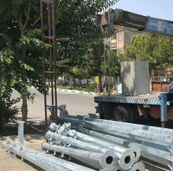 نصب سازه های ترافیکی